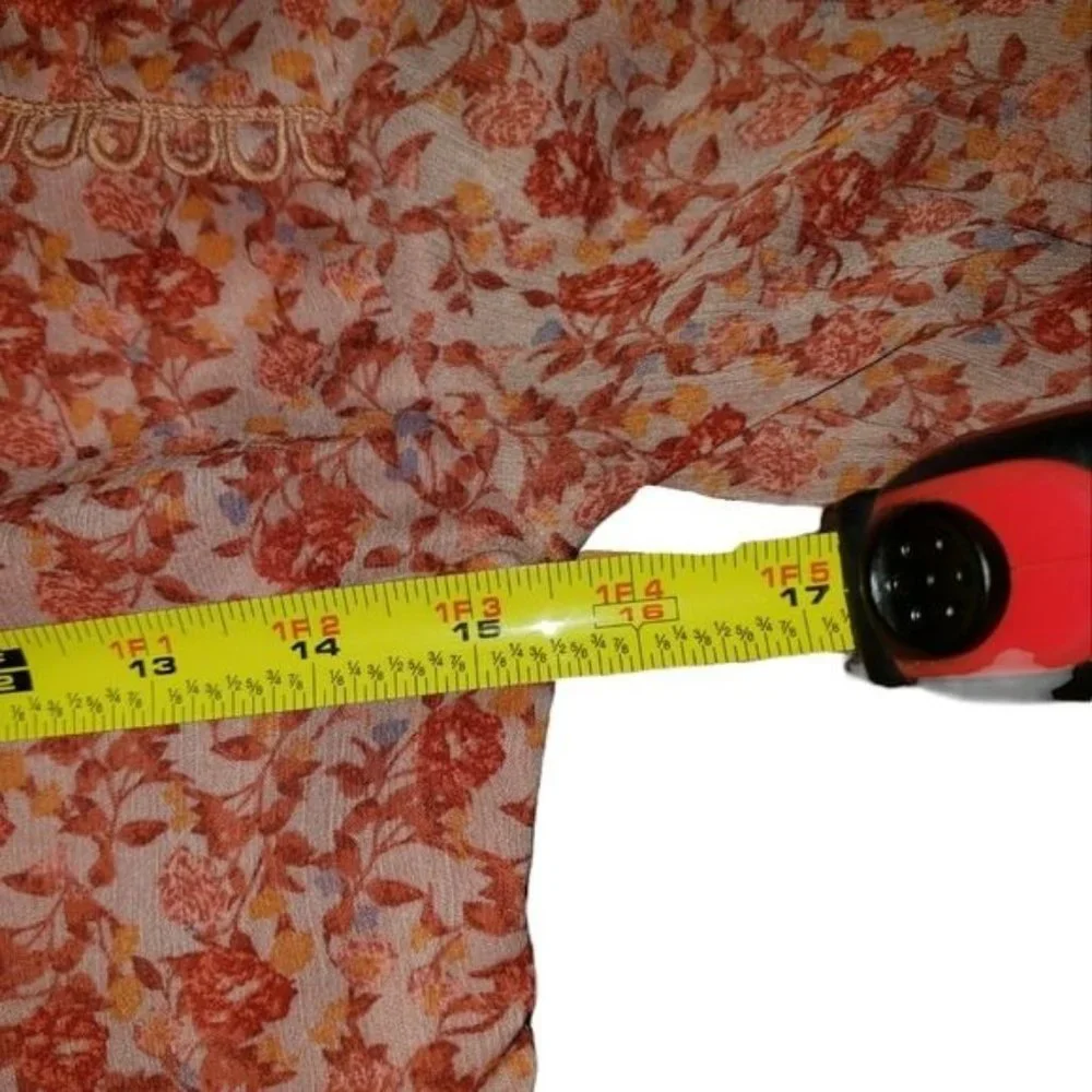 Xhilaration Floral Peasant Dress Size XS - Picture 3 of 5